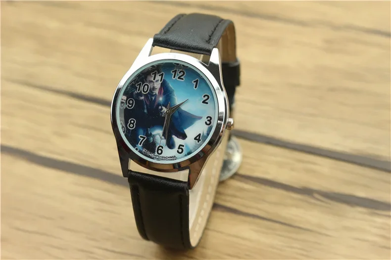 Foreign Trade Hot Selling Harrise Magician Boy Cartoon Fashion Quartz Watch Potter Korean Fun Anime Watch Creative Watch