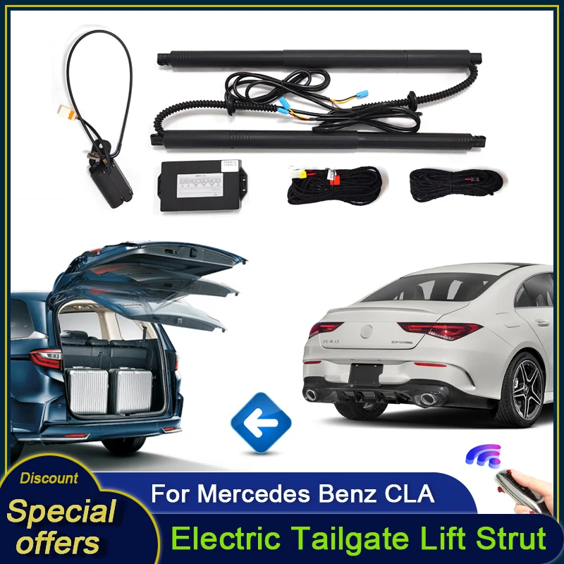 For Mercedes Benz CLA Class Sedan 2020~2024 Car Electric Tailgate Tail Gate Strut Vehicle Power Rear Door Lift Kit for Trunk