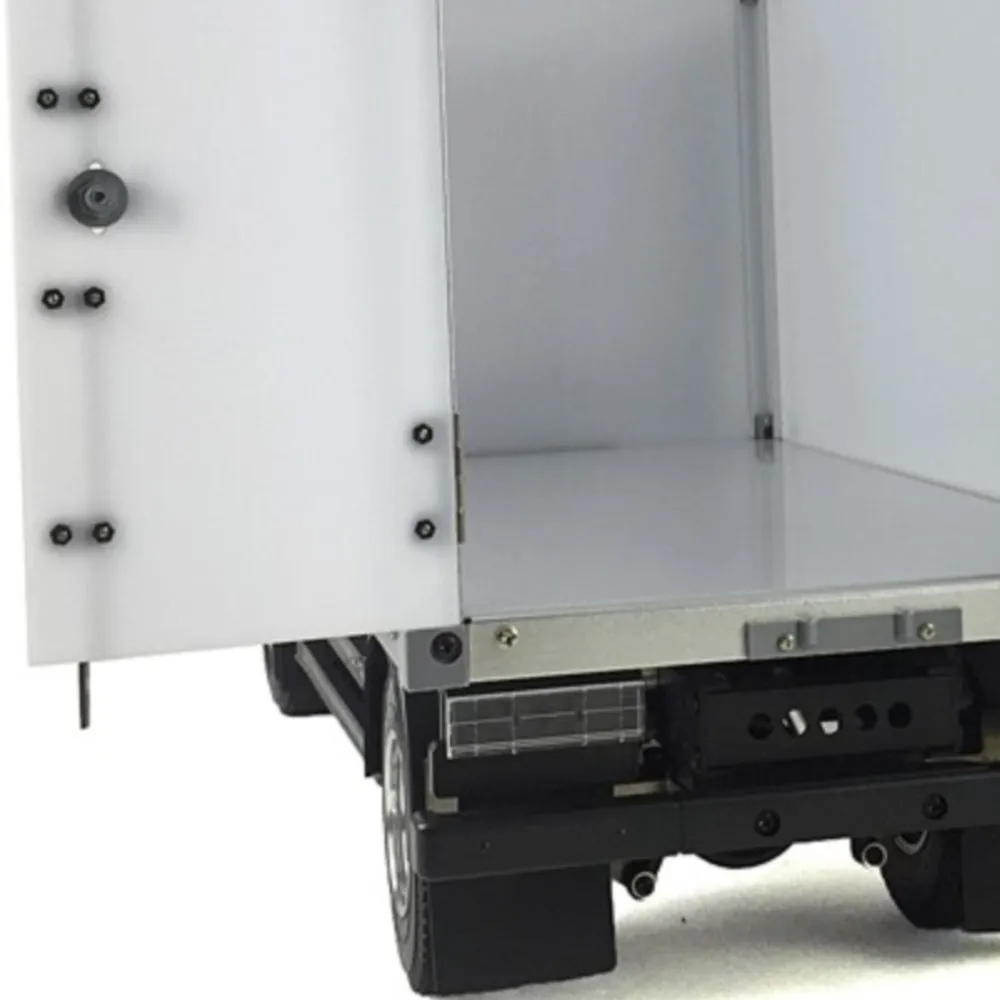 

US Sale TOUCAN 1/14 RC 2Axles Delivery Truck KIT Container DIY Tractor Model Motor