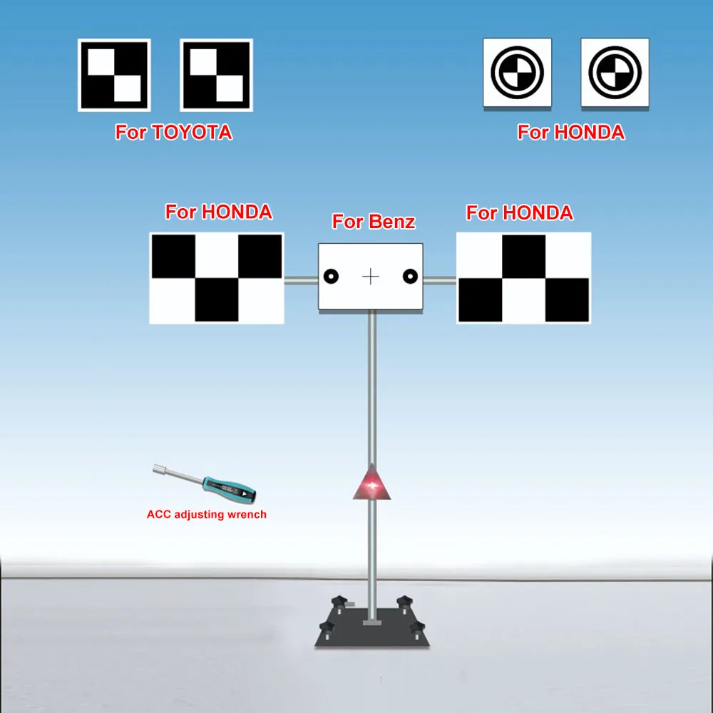 Suitable For VW Audi Radar Calibration Tool Acc Radar Reflector ADAS Calibration Tool Acc Calibration Equipment