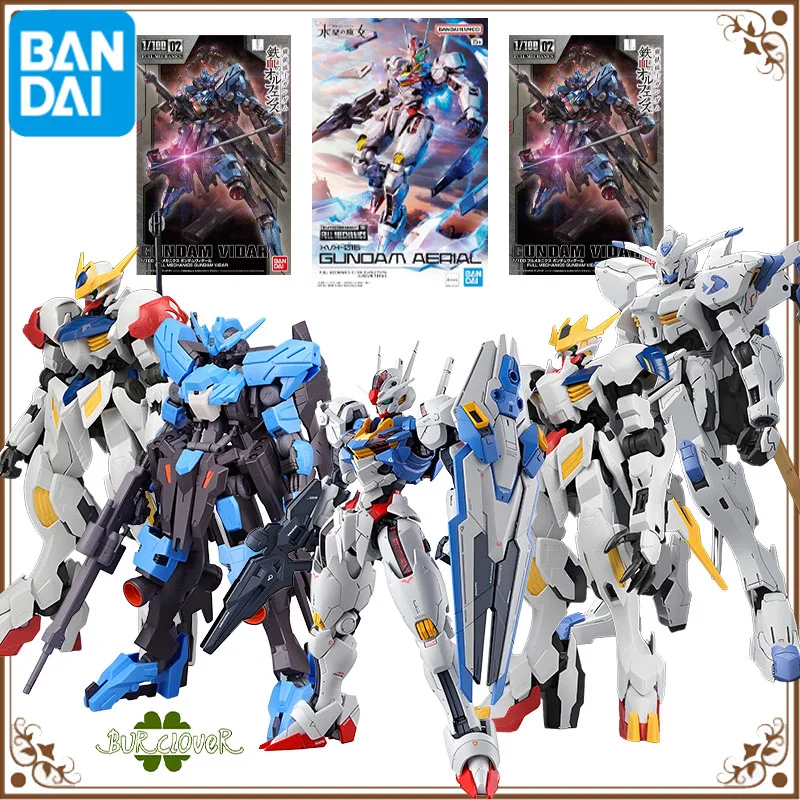 

Bandai Original GUNDAM BARBATDS LUPUS REX MAILES KENBU ZAN Anime Action Figure Assembly Model Toys Collectible Model
