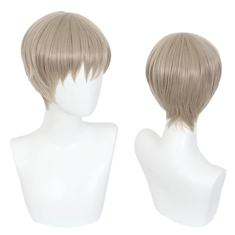 Shuidan's Spell Counterattack – Dog Thorns – aschbraune Kurzhaar-Cosplay-Perücke 458H