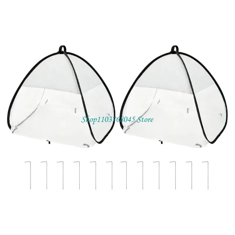 R53F Garden Insect Shade Cover 56X56X56Cm Plant Sunscreen Net Plant Protective
