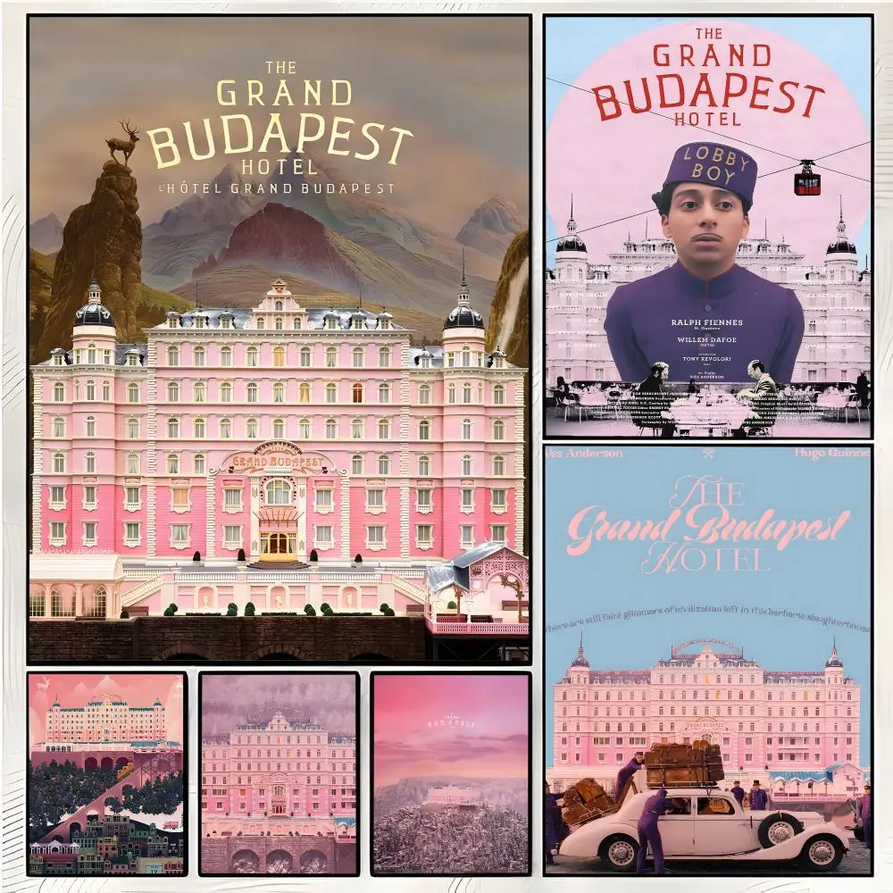 Movie Comedy G-The Grand Budapest Hotel Poster Superior Home Space  Indoor Decorative Art & Home Decor