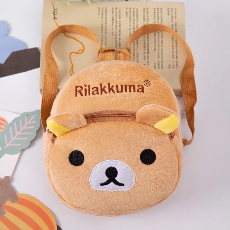 

Hot Kawaii Rilakkuma Series Backpack Cute Pattern Cartoon Character Creativity Lightweight Backpack Stationery Birthday Gift
