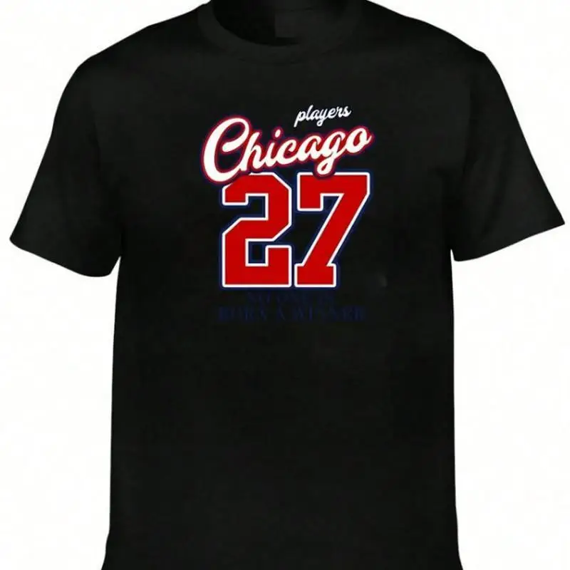 2025 New T Shirt Chicago Number Twenty Seven Sports Jersey