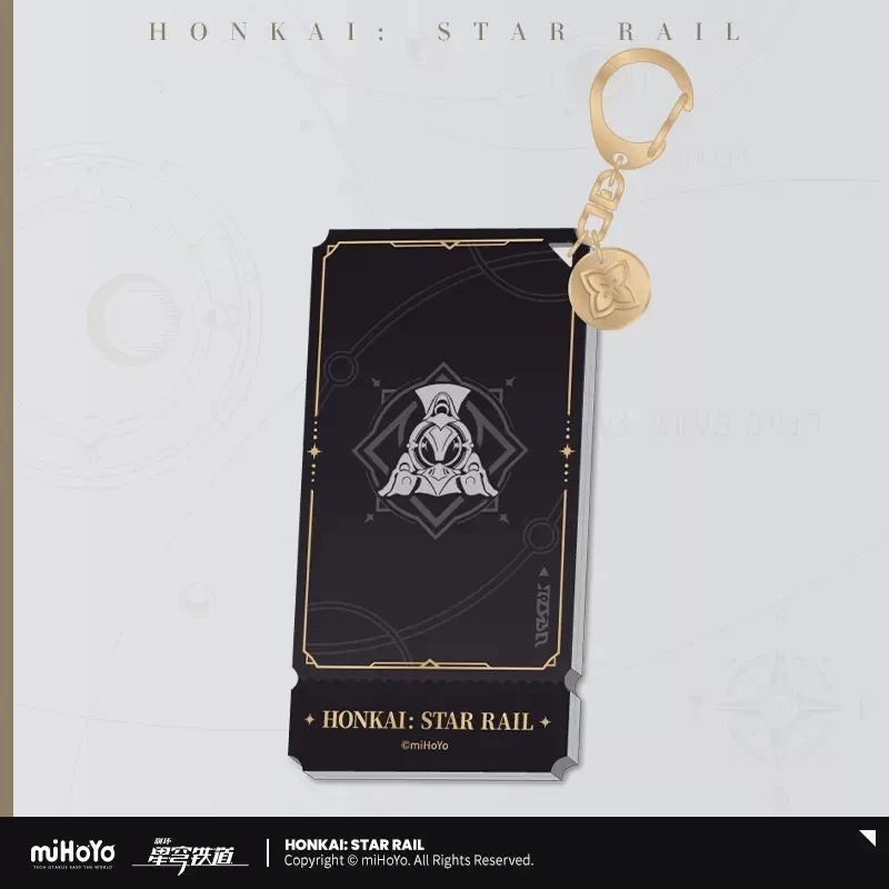 Game Honkai：Star Rail DANHENG Seele Elevation Series Acrylic Character Chain Charm Cosplay Fashion 3D Accessories Anime Kids