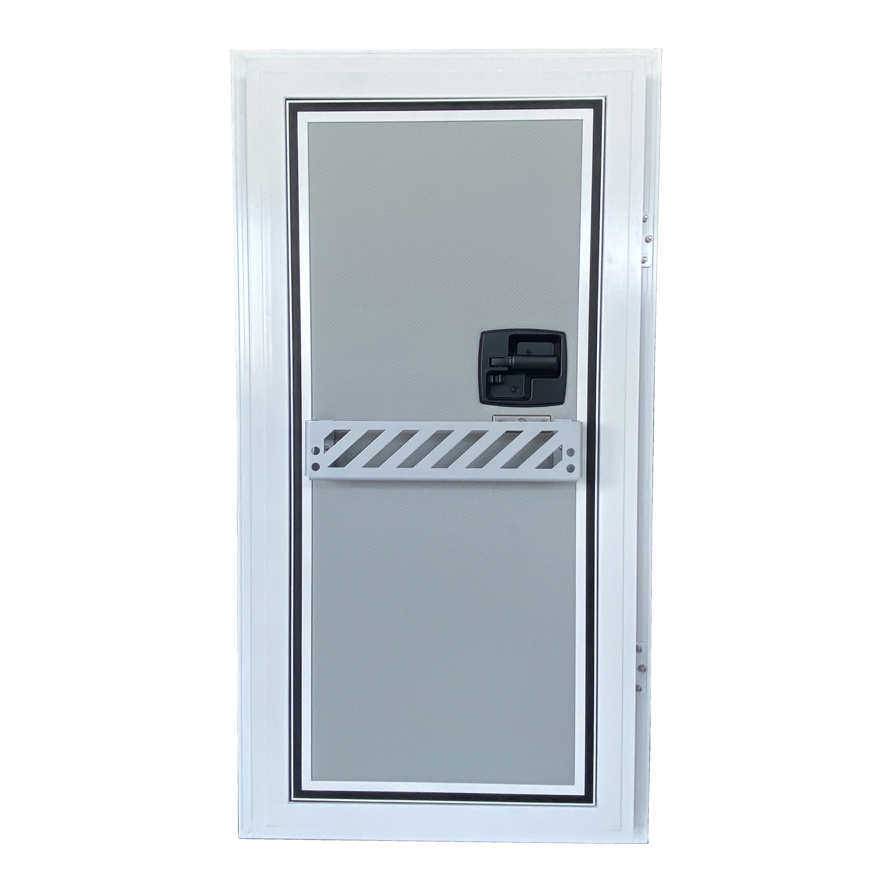 

2025 No Window Aluminum Alloy ORV Rv Motorhome Caravan Door With Double Point Safety Lock & Mosquito Proof Door