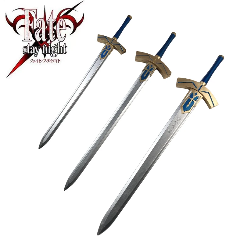 Espada de Sabre da Vitória Cosplay, The Stone Anime Segurança PU Prop, Stay Night Arma, Arthur Sword, Modelo Presente, 115cm