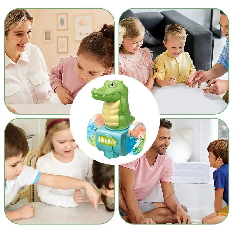 Brinquedo Animal Rastejante Interativo, Tummy Toy com Luz e Som, Desenvolvimento de Habilidade Motora Fina, Brinquedos para Aprendizagem Precoce