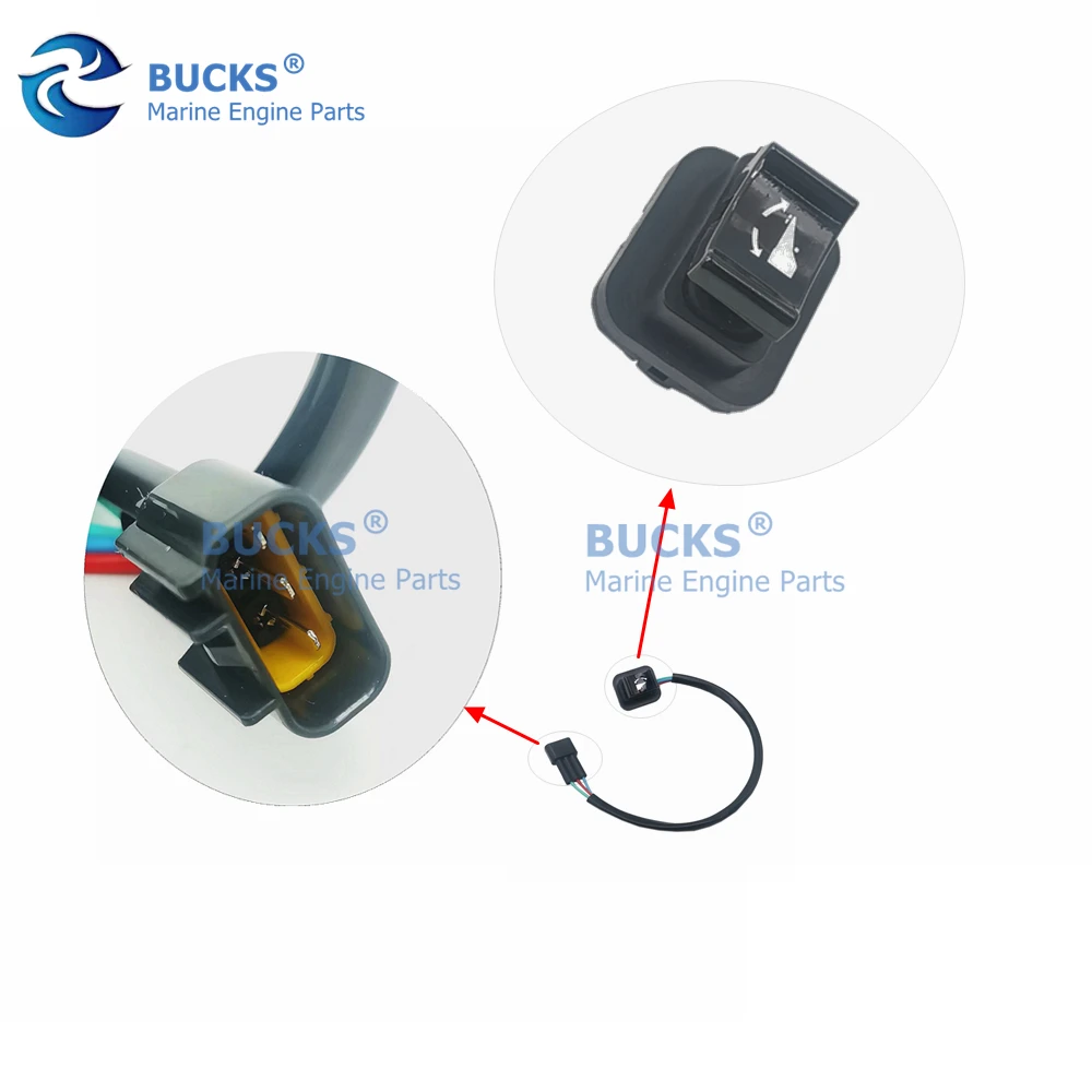 6BR-82563-00 TRIM & TILT SWITCH ASSY for Yamaha Outboard Motor F150/175/200/225/250/300B Boat Accessories