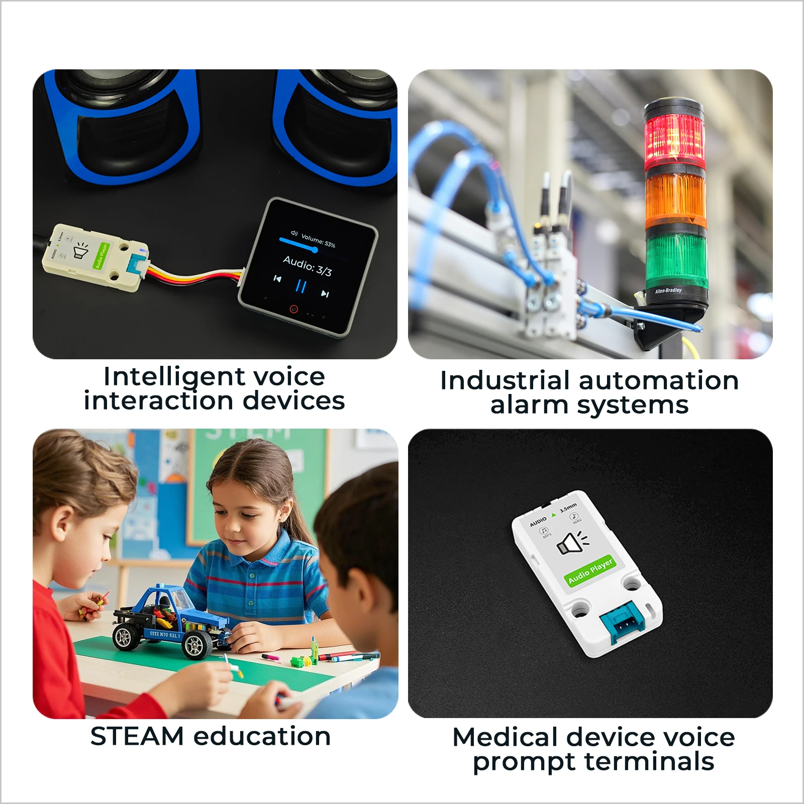 ชุดเครื่องเล่นเสียงอย่างเป็นทางการของ M5Stack (N9301)