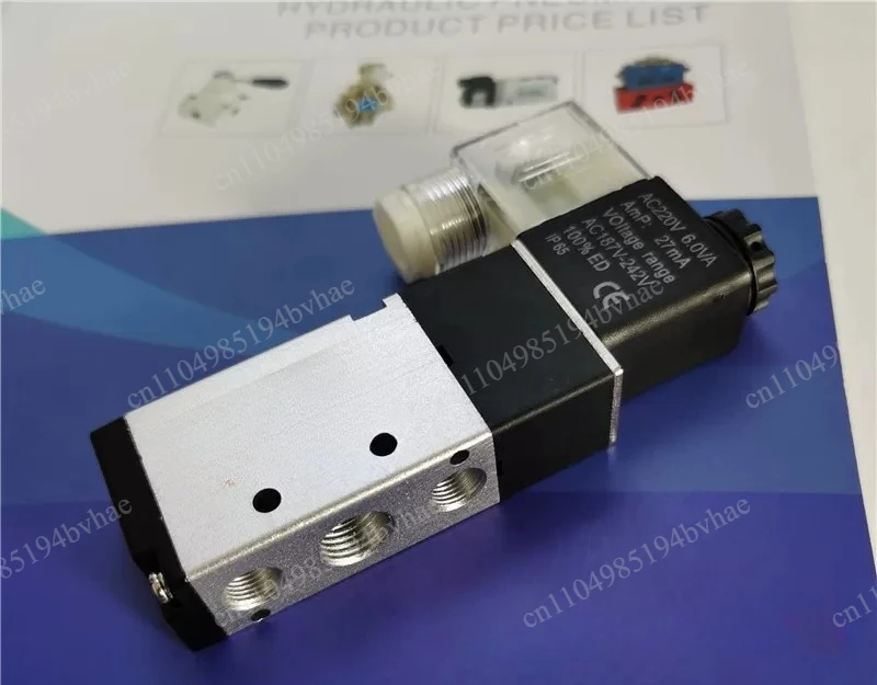 

4v210-08 solenoid valve 4v21008B/A 4v210-06 two-position five-way directional valve