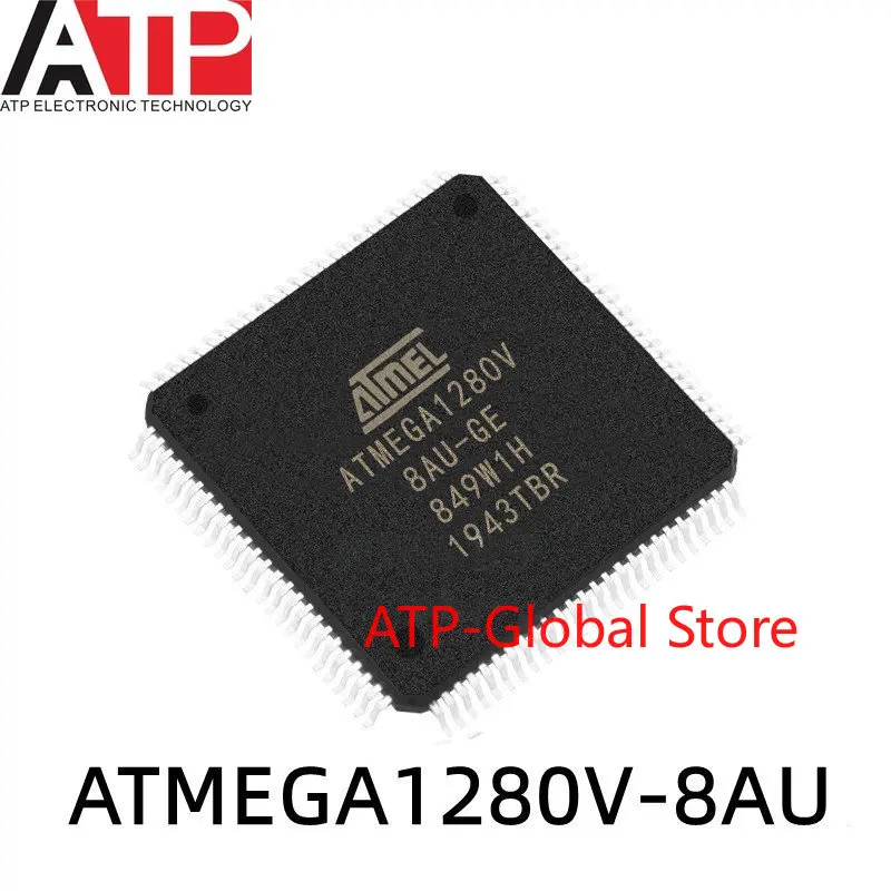 

1PCS ATMEGA1280V-8AU ATMEGA1280V TQFP100 Microcontroller chip Original spot inventory