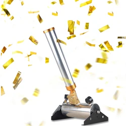 Confetti Cannon Machine Paper Launcher Colorful Powder with Remote Control Party Prop For Wedding Party Stage