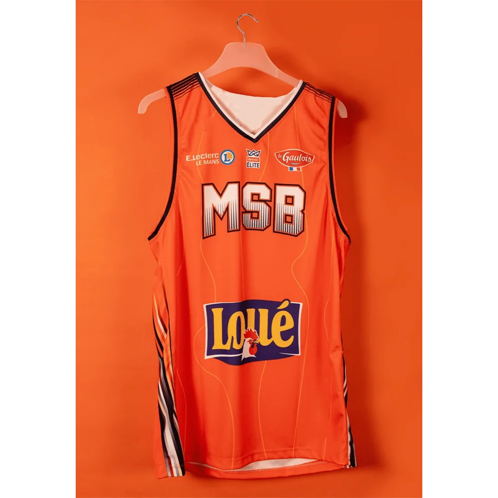 France 2026 New Arrival Le Mans Sarthe Basket New Jersey Basketball T-Shirt Adult Kids Gift for Men Top Fans Merchandise
