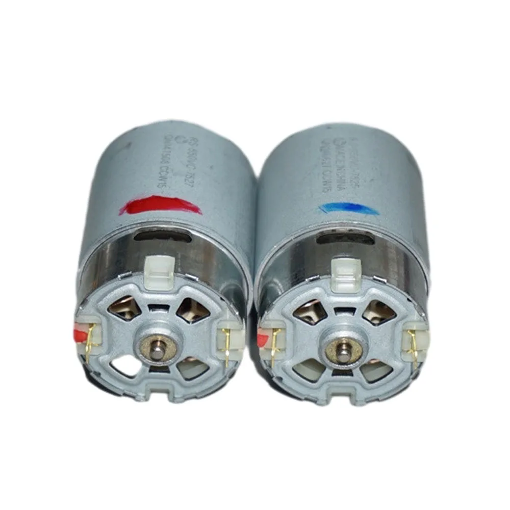 RS-550VC-7527 DC Motor 14V 19800 RPM High Speed 550 Motor 38mm Diameter Built-in Cooling Fan DC Motor Electric Power Tool Part