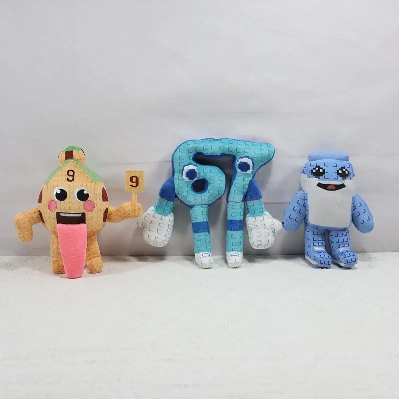 متوفر في المخزون جديد Shanhaijing No.9 كرسي أخضر كرسي بشري بكسل لعبة القرش قابلة للجمع رقم 67 دمية ناعمة هدايا العيد