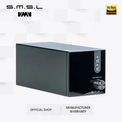 SMSL SA300 HiFi Power-Amplifier Digital Sound Amplifier Bluetooth 5.0 32bit/384kHz Subwoofer With Remote Control Blue&Red&Black