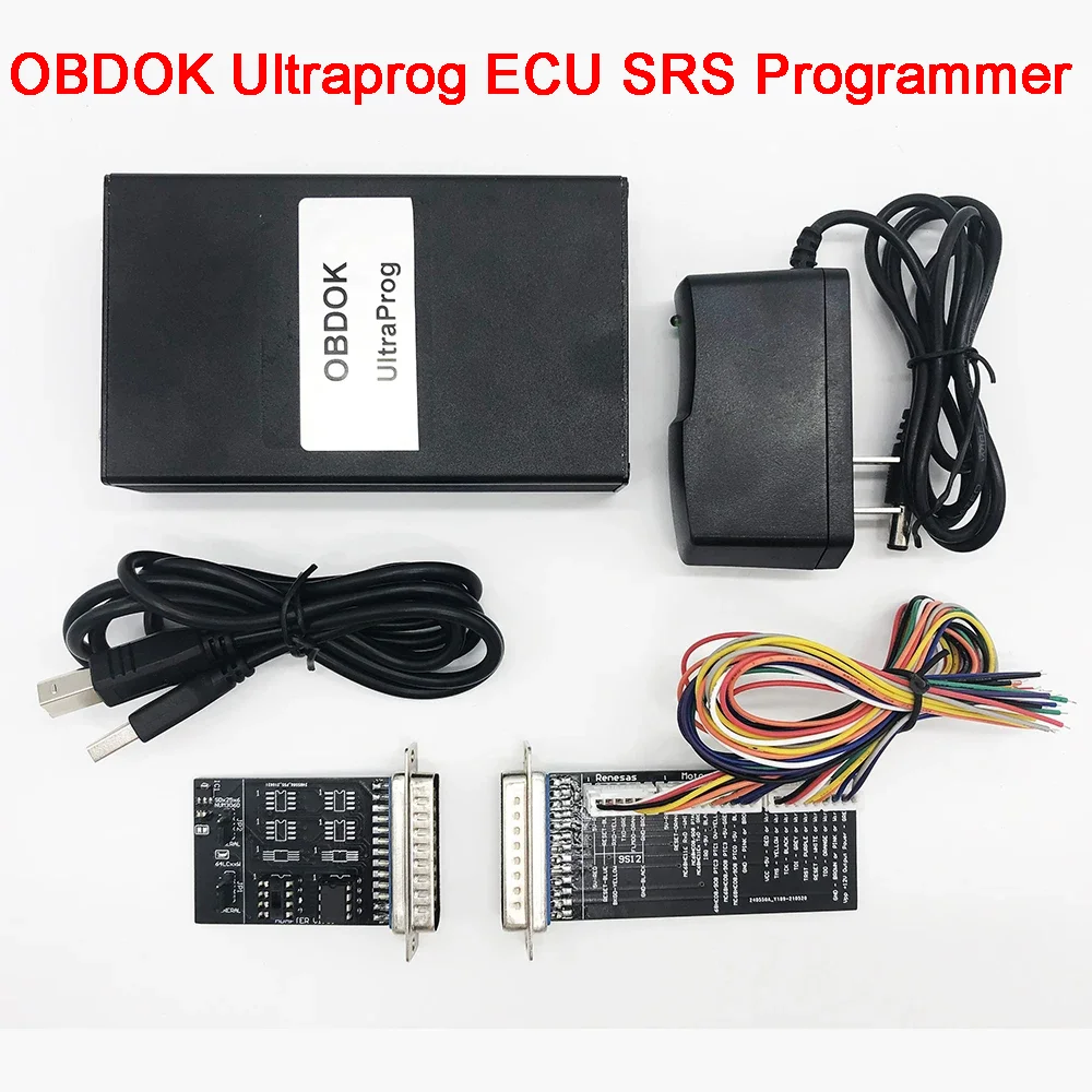

OBDOK Ultraprog ECU SRS Programmer Smartprog Read Write Dataflash Eeprom Microcontroller ForAir-bags Reset Tools Control Module