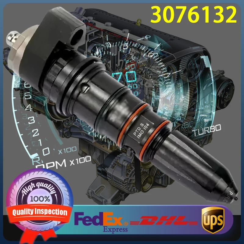 

3076132 3058802 High Quality Common Rail Diesel Fuel Injector for Cummins Engine K38 K50