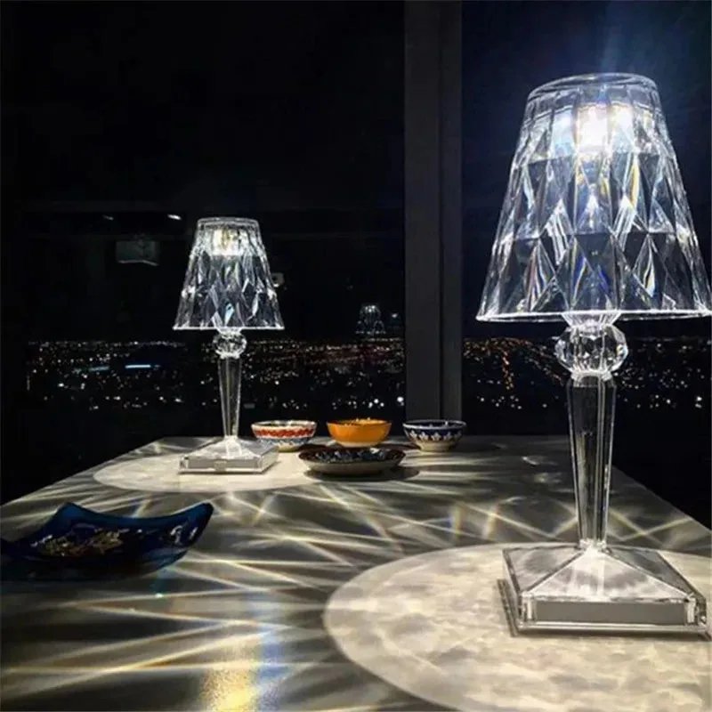 Veilleuse LED tactile RVB aste, lampe de table proxy, table de chevet pour chambre à coucher, décoration de mariage et de Noël, 16 couleurs