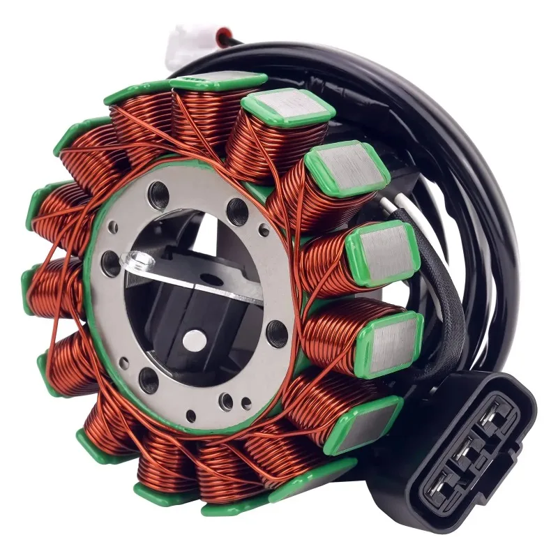 Magneto Stator Coil Fit for Yamaha Grizzly 550 2009-2014 Grizzly 700 07-15 19-22 Kodiak 700 2019-2022 Replace 28P-81410-01-00