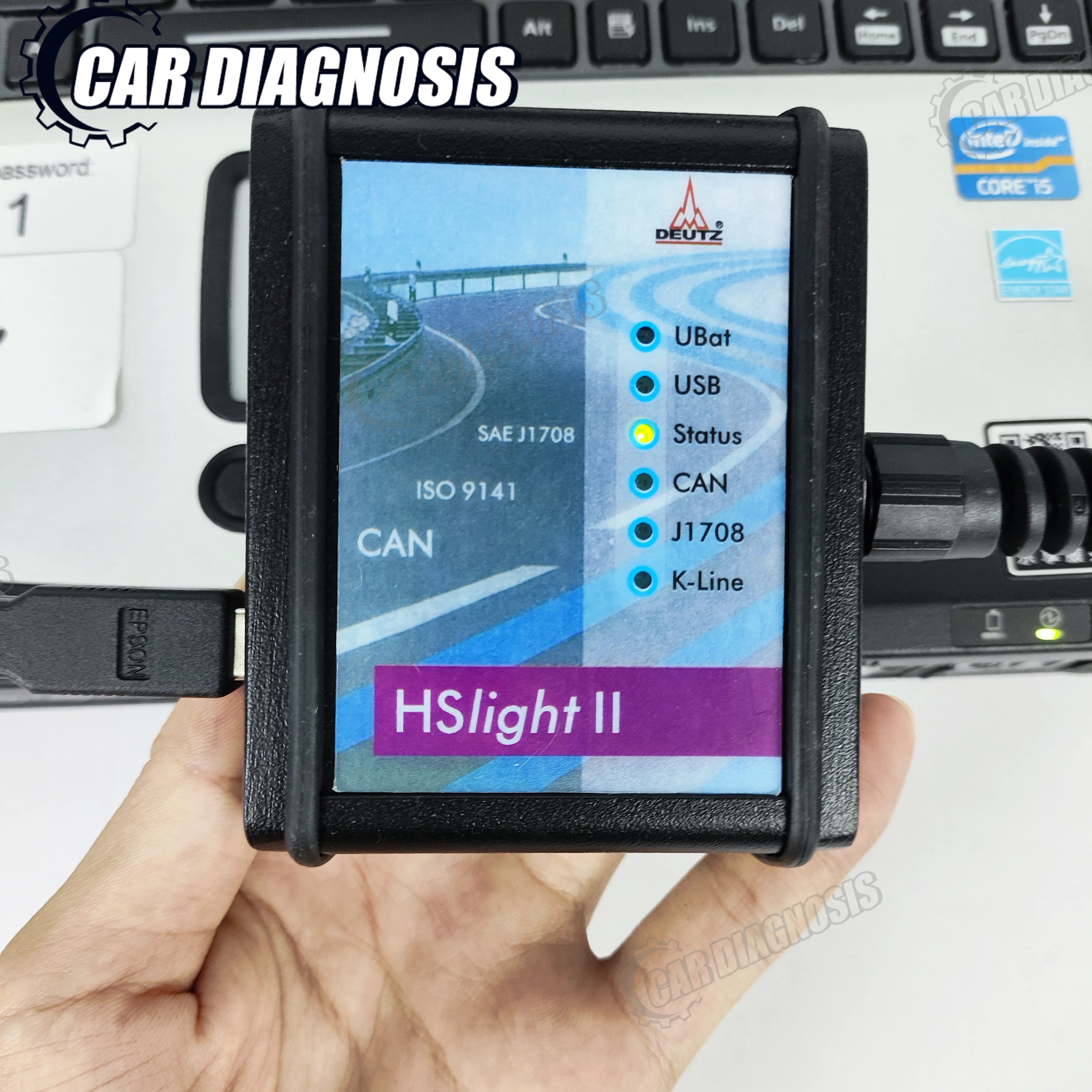 2024 HS light II Serdia Deutz Diagnostic programming Kit hs Light ii Full Emr2/3/4 SerDia 2000 HS LIGHT II