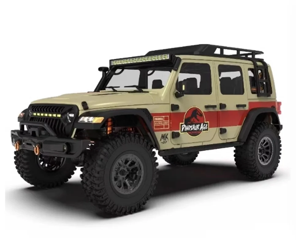 Crobol 1/7 large climbing off-road vehicle MK-07 front and rear differential lock transmission failure brushless