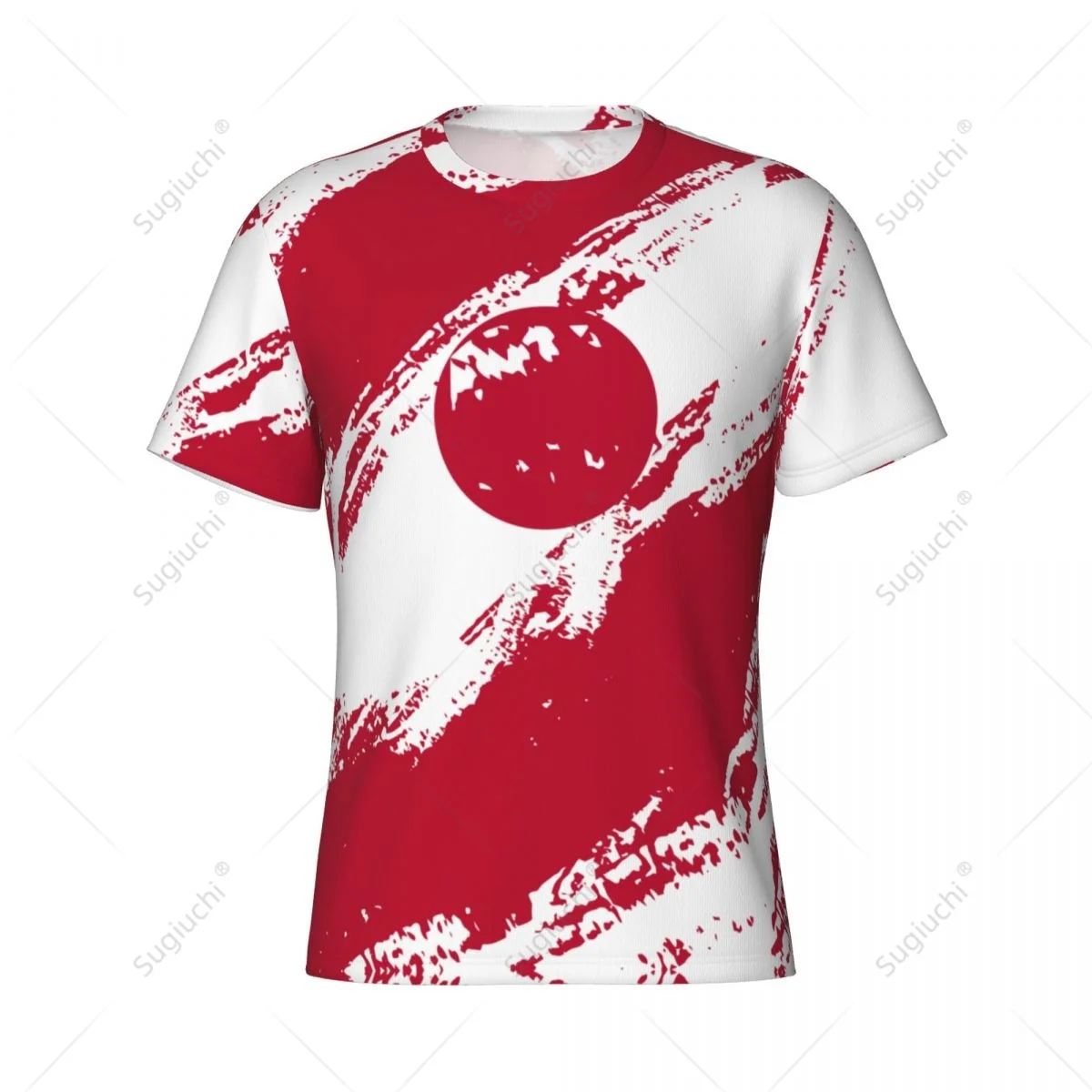 Nombre personalizado Nunber Japón bandera Color hombres camiseta deportiva ajustada mujeres camisetas jersey para aficionados al fútbol