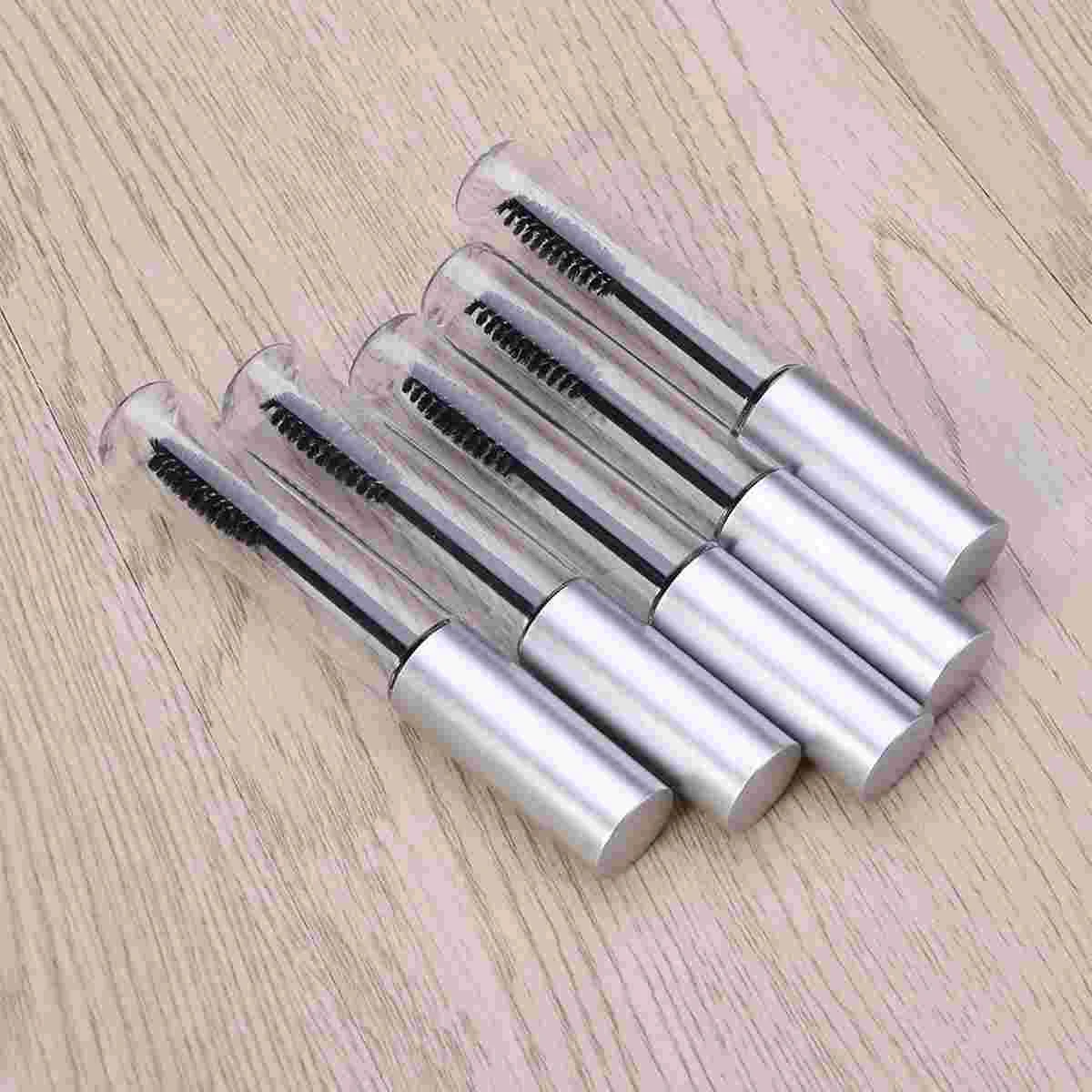 5 Pcs Mascara Tube Container Eyelash Cream Bottle Air Traffic Control Empty Brush Eyelashes