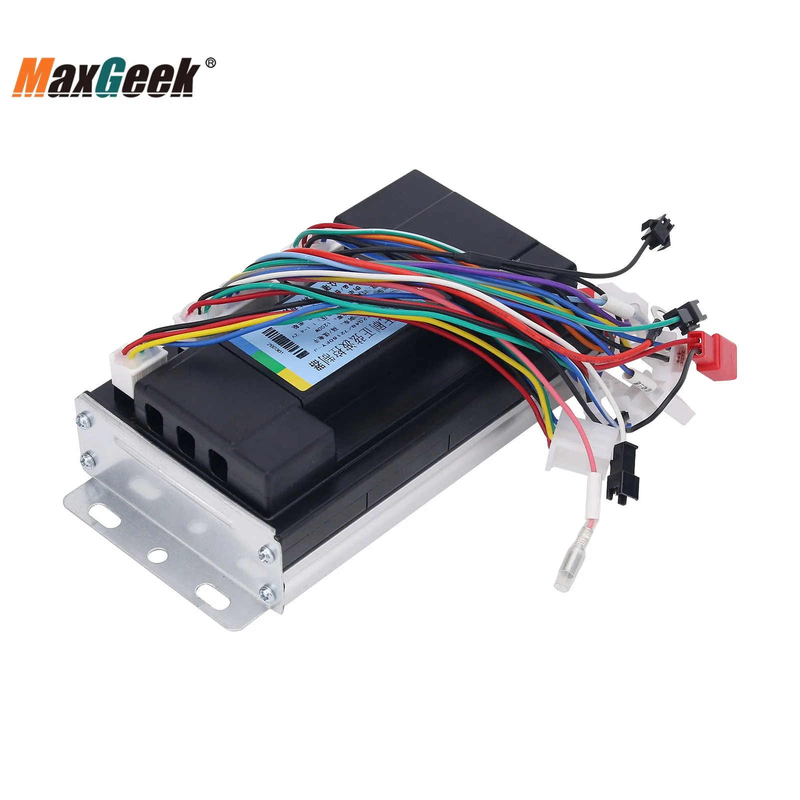 Maxgeek 48V-72V 1200W Controller motore BLDC FOC Controller motore Brushless per biciclette elettriche e scooter