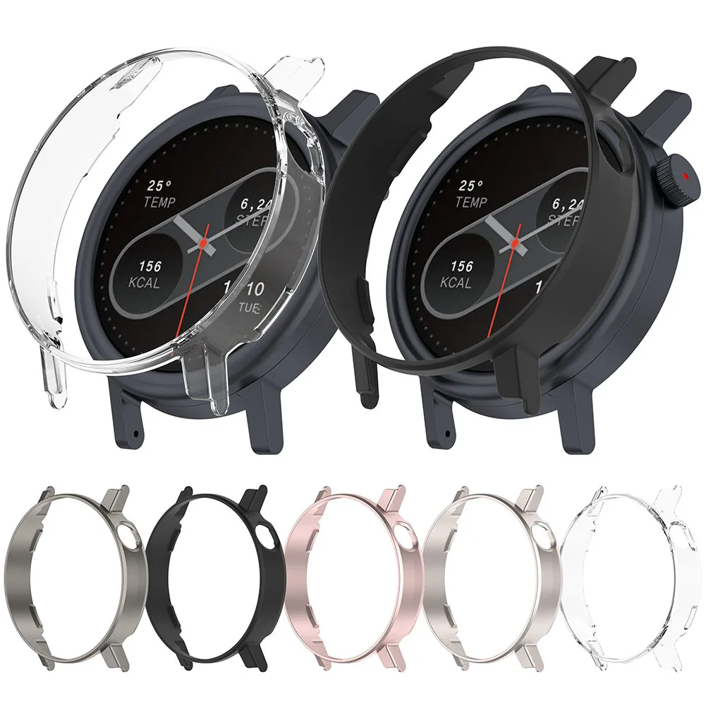 

PC Hollow Case Shockproof Bumper Cover Anti-scratch Protector Cover Anti-Drop Watch Case Cover for CMF Watch Pro 2 Samrt Watch