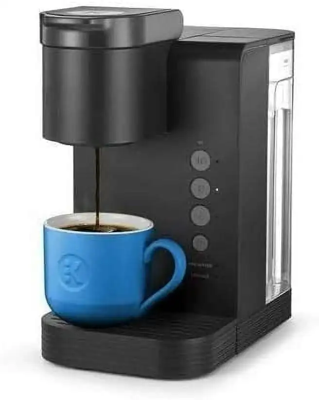 ماكينة صنع القهوة K Express Single Service K Cup Pod، باللون الأسود