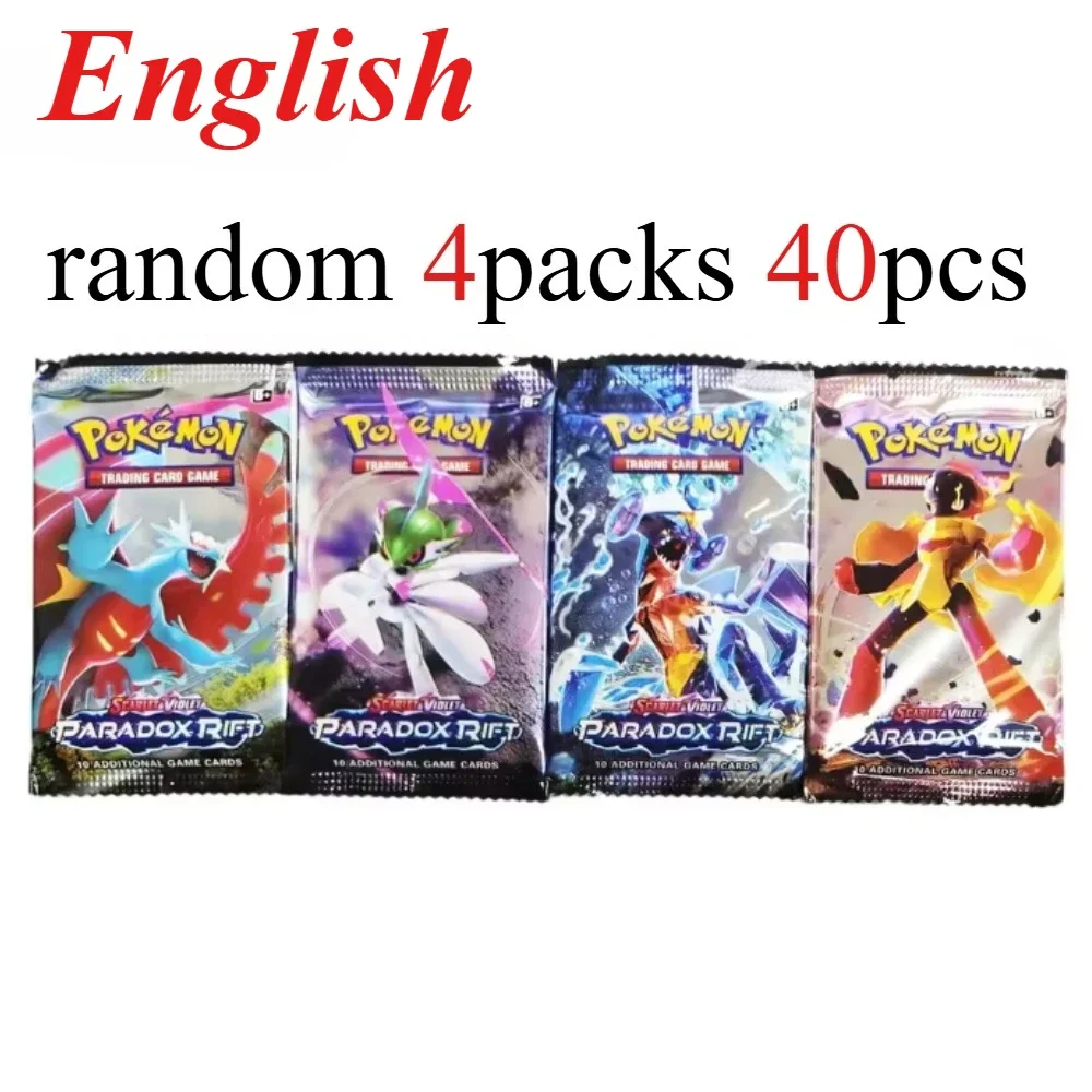 40 Stuks Pokemon Kaart Prismatische 151 Evolutions Engels Booster Battle Pokemon Kaartspel Carte Trading Collection Kaarten Gift