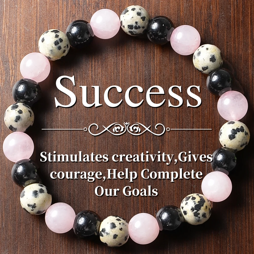 5/9pcs Random Natural Stone Bracelets Good Luck Love Bracelet, Suitable for Daily Wear/gifting To Friends