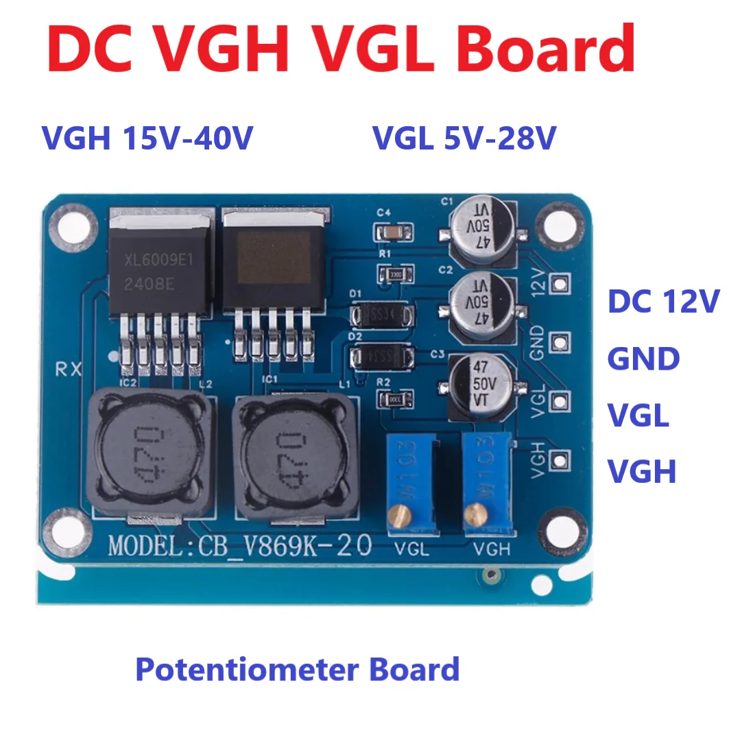 Vgh Vgl DC Repair Module Board Converter Tcon Voltage Change Modify Regulator Led Lcd Tv Panel Repair Tool