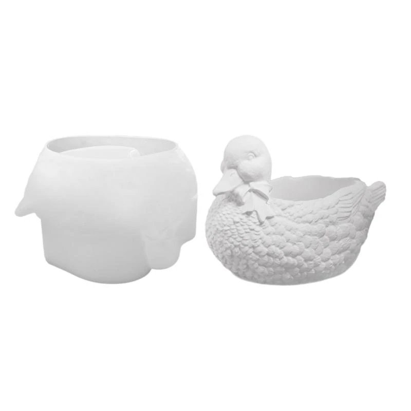 

Silicone Crafting Mold Elegant Duck Holders Moulds Organizers Moulds Suitable for Hand-Making