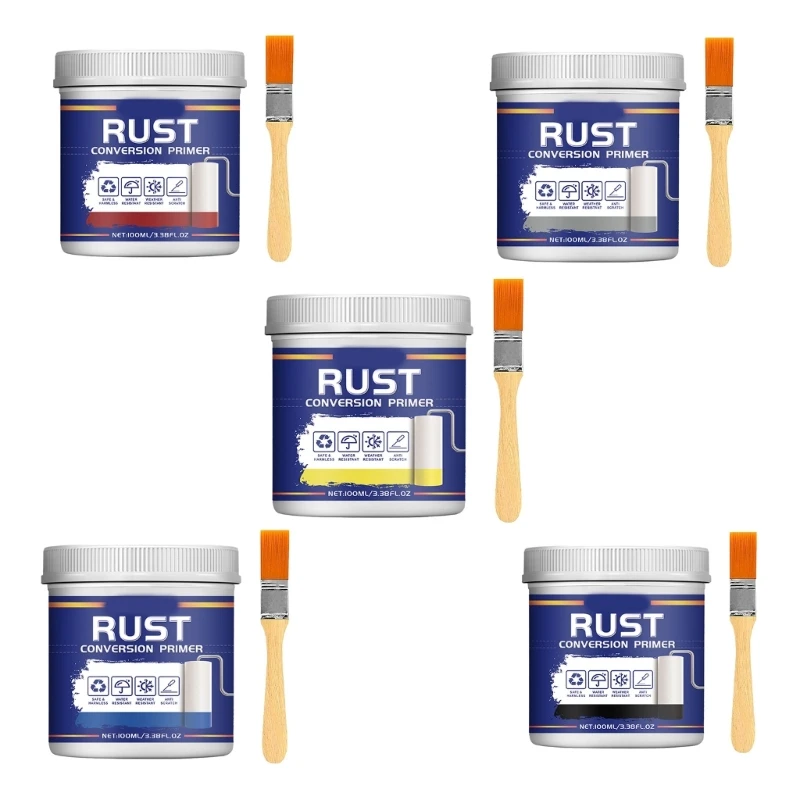 Rust Conversion Primer for Metal Handrails Gate Professional Repairs Restorations Solution for Rusted Steel Banister