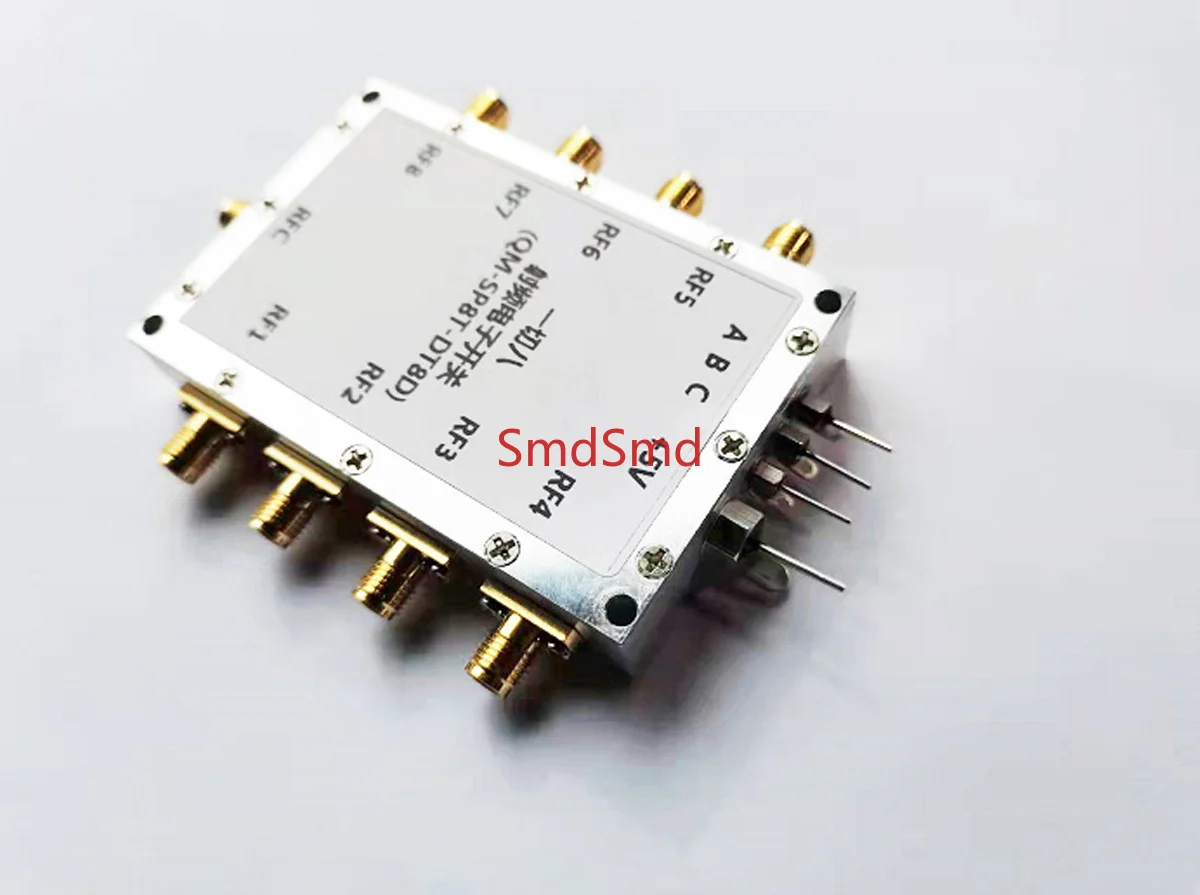SP8T RF Switch DC-8GHz HMC321 1 to 8 Single Pole Eight Throw RF Switch Control microwave signal channel