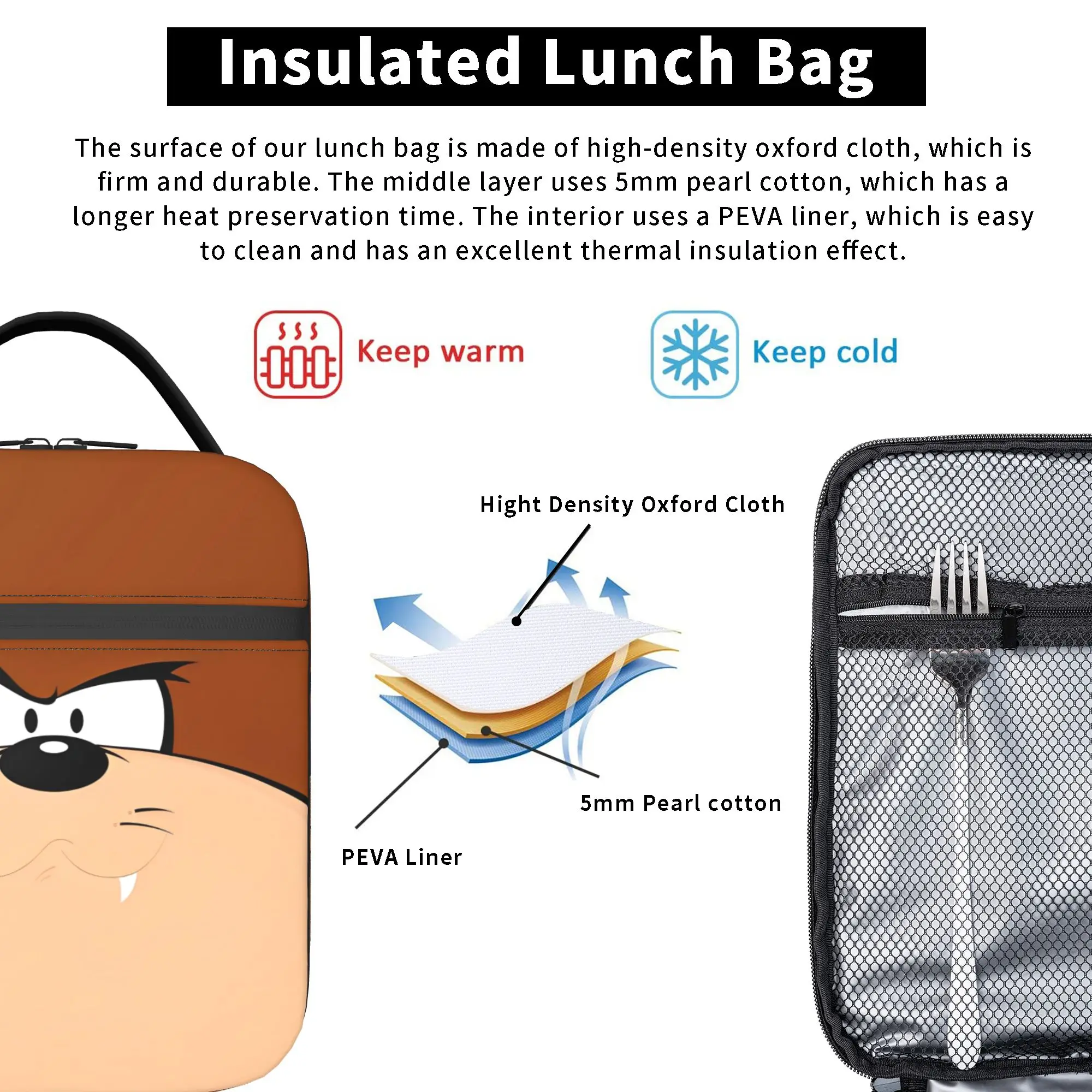 Tas Makan Siang Berinsulasi Mo - Food Storage Bags Reusable ulasan dan harga