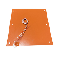Customized Silicone Heater For Tronxy X5S 400 Tronxy x5sa Printer 400x400 1400w 6 Holes 3D Printer Heated Bed