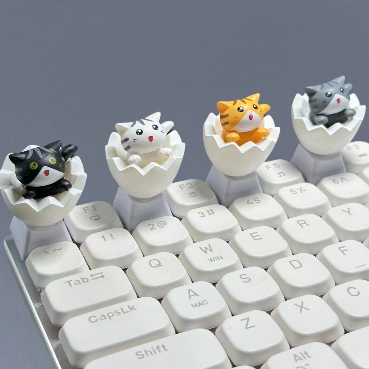 

Cute dog cat keycaps DIY handmade custom cross axis mechanical keyboard R4 keycaps personalized creative keycaps