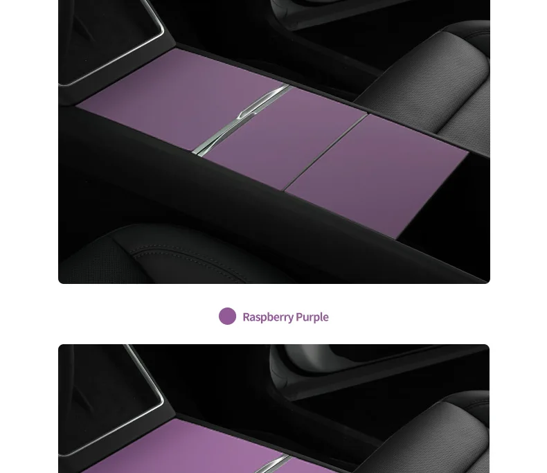Für Tesla Model Y Juniper Model 3 Highland Mittelkonsole Armlehnenbox Abdeckung Silikon Auto-Innenausstattung Tuning-Zubehör – Detail 13