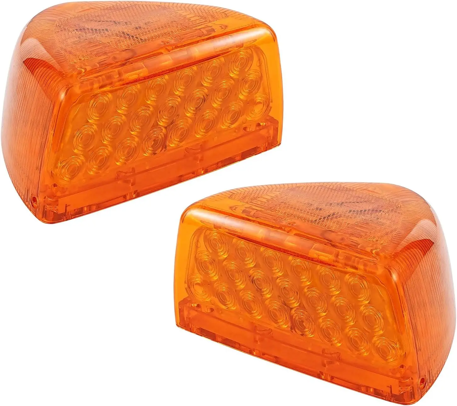 

2Pcs 31 LED Amber Turn Signal Lights Replacement for Peterbilt 359 357 365 378 379 Headlight Parking Running Lights