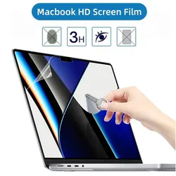 Screen Protector for MacBook HD Soft Film for Air 13 Inch M1 M2 Pro 11 13 14 15 16 Inch Clear Laptop Soft Film