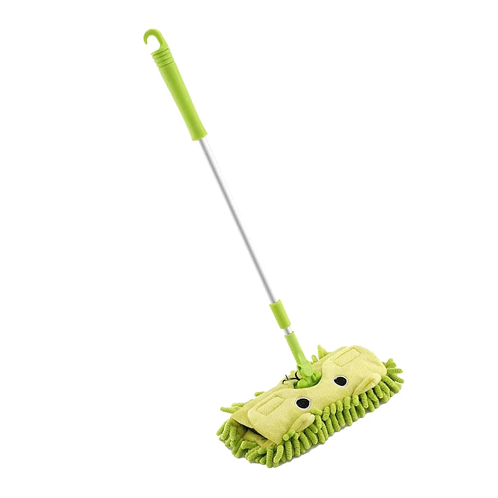 Childrens Kids Cleaning Sweeping Mop Play Toy Preschool Pretend Play Sanitation Simulation Broom Toy Accessories