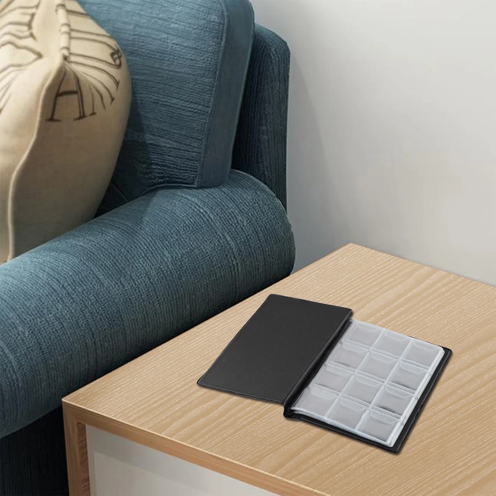 Coin Album Collection Book Coin Collection Album PU Leather PU Leather Cover PVC Inner Page Your Commemorative