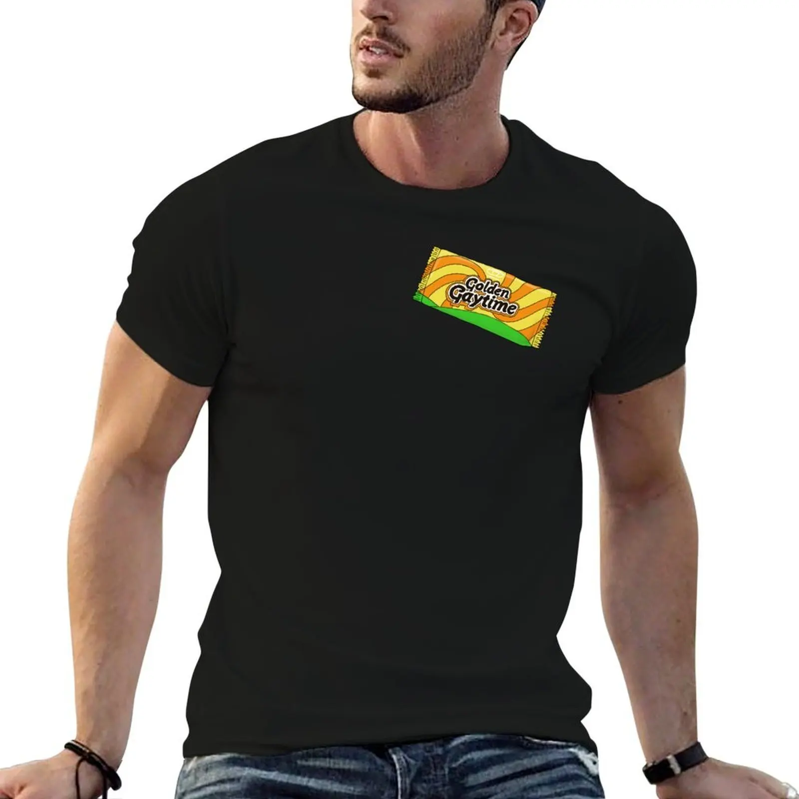 Golden Gaytime - Aussie Icons T-Shirt rapper graphic tees blue archive men clothing