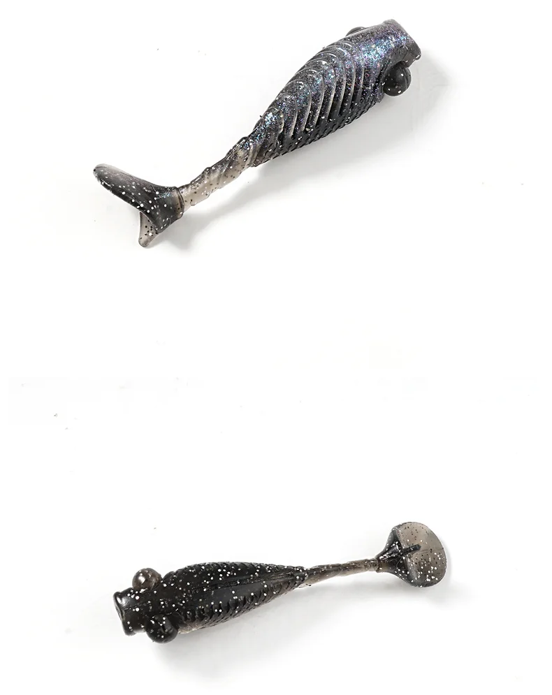 SUNMILE 20 stücke Angeln Weichen Köder Wurm Künstliche Köder 3,6 cm/0,8g Felsen Angeln Wobbler Leurre Souple Köder Barsch Forelle Bass Köder – Detail 6